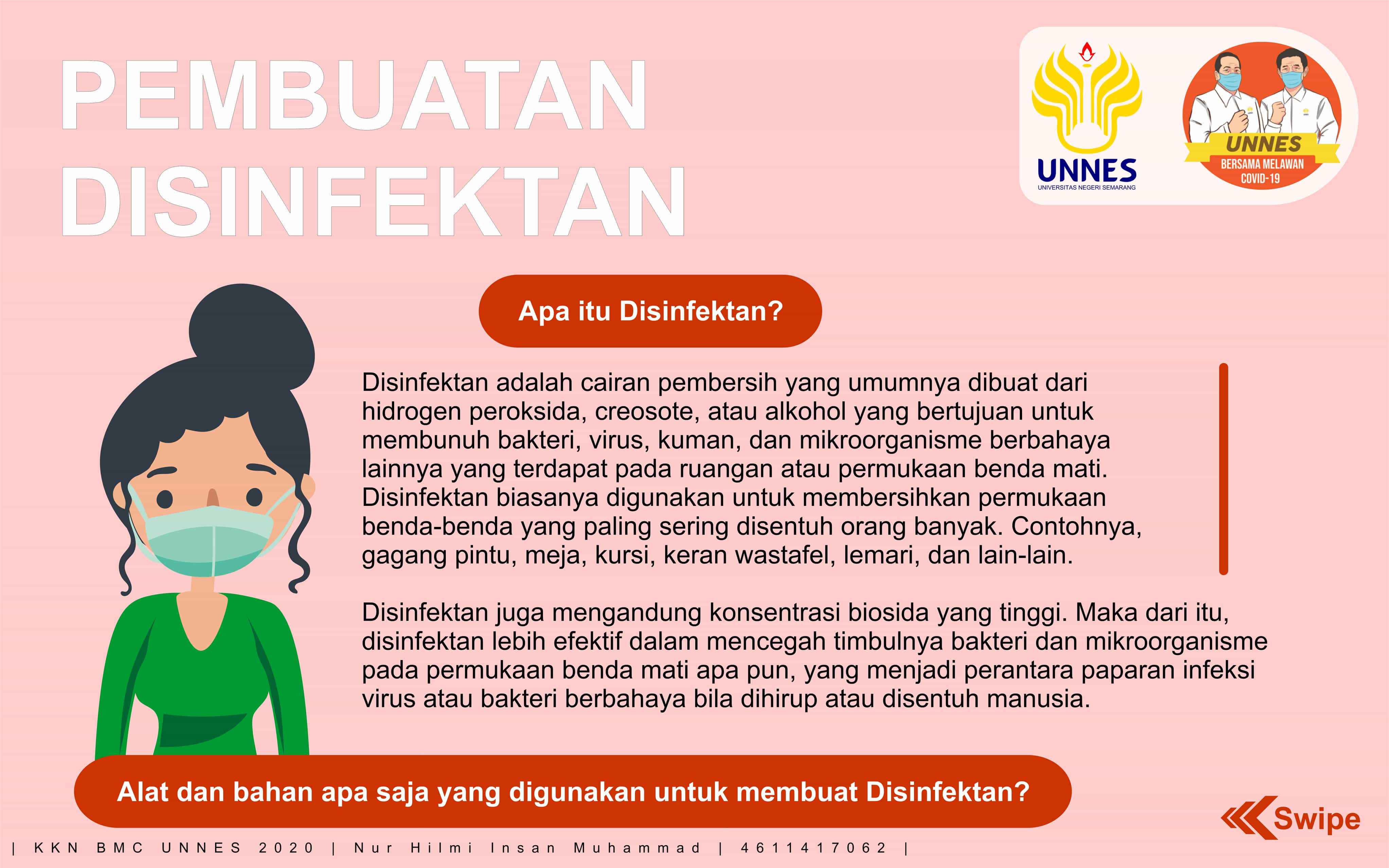 Panduan Pembuatan Disinfektan Mandiri